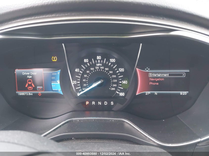 VIN 3FA6P0T97HR289315 2017 FORD FUSION SE