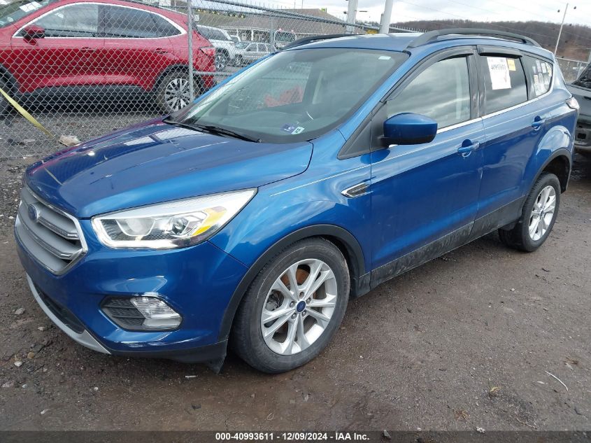 VIN 1FMCU9GD1HUA90953 2017 Ford Escape, SE no.2