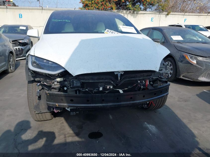 2018 Tesla Model X 100D/75D/P100D VIN: 5YJXCAE21JF143418 Lot: 40993650