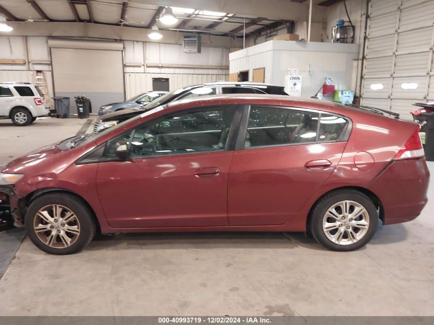 2010 Honda Insight Ex VIN: JHMZE2H72AS040414 Lot: 40993719