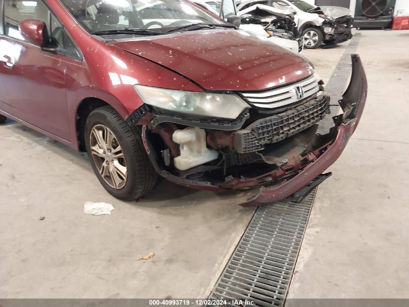 2010 HONDA INSIGHT VIN: JHMZE2H72AS040414