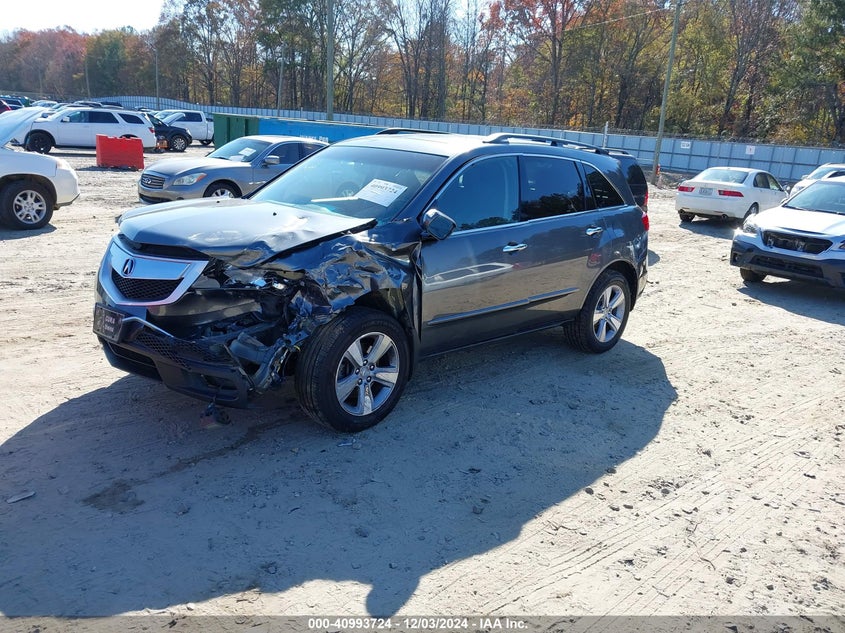 Vin: 2hnyd2h27ch601180, lot: 41483607, acura mdx 20122