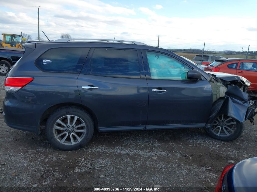 2014 Nissan Pathfinder Sv VIN: 5N1AR2MM5EC709589 Lot: 40993736