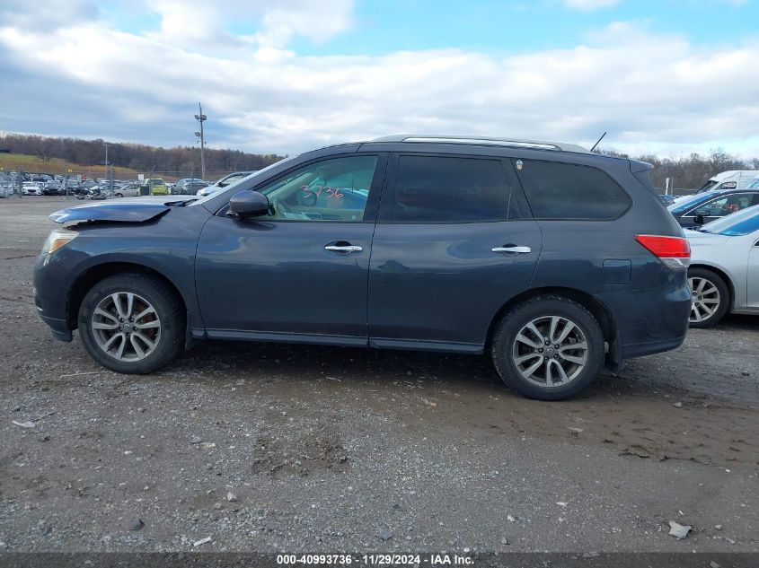 2014 Nissan Pathfinder Sv VIN: 5N1AR2MM5EC709589 Lot: 40993736