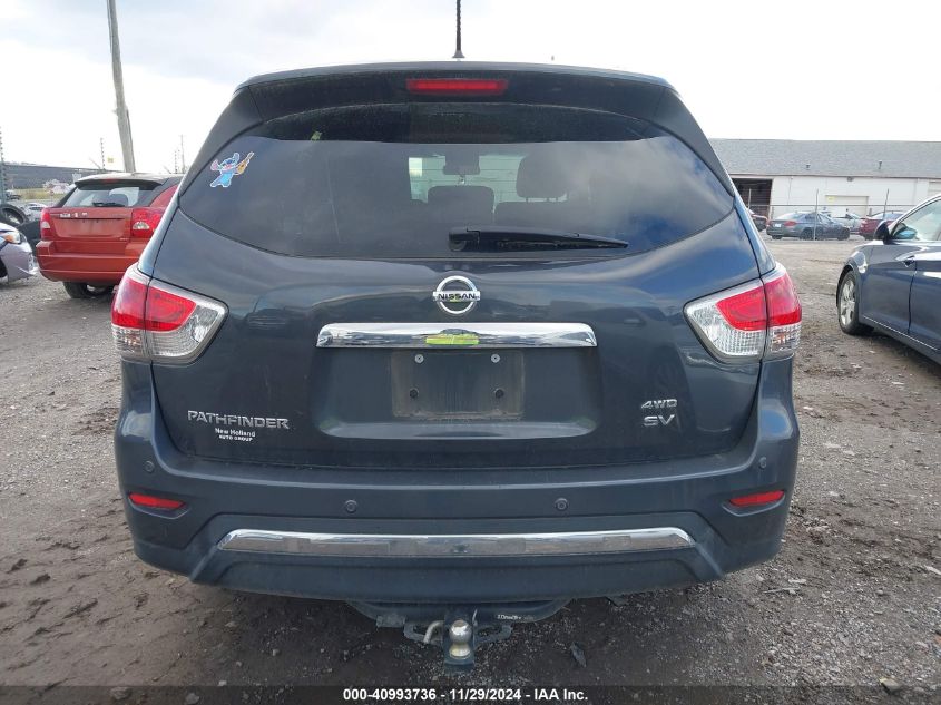 2014 Nissan Pathfinder Sv VIN: 5N1AR2MM5EC709589 Lot: 40993736