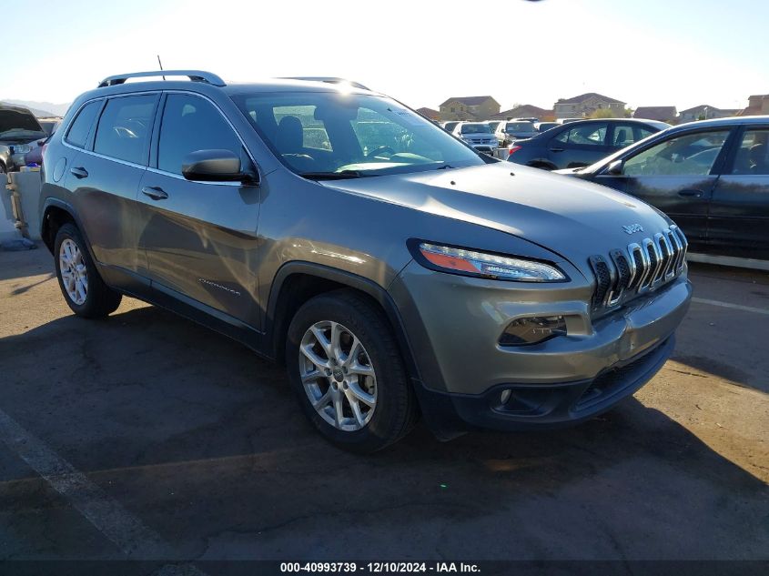 VIN 1C4PJLLX1JD580424 2018 Jeep Cherokee, Latitude... no.1