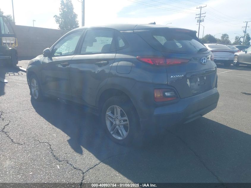 VIN KM8K12AA4LU592276 2020 Hyundai Kona, SE no.3