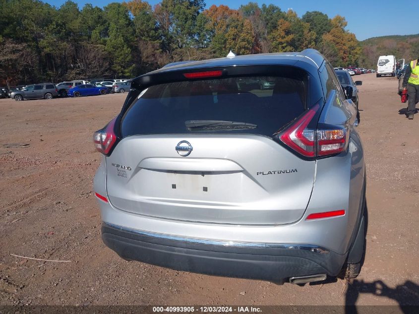 VIN 5N1AZ2MG2FN257147 2015 Nissan Murano, Platinum no.16