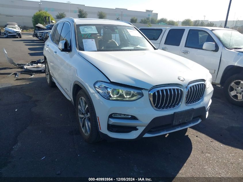 2018 BMW X3 XDRIVE30I - 5UXTR9C57JLC84033