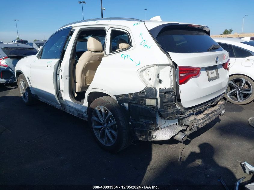 2018 BMW X3 XDRIVE30I - 5UXTR9C57JLC84033