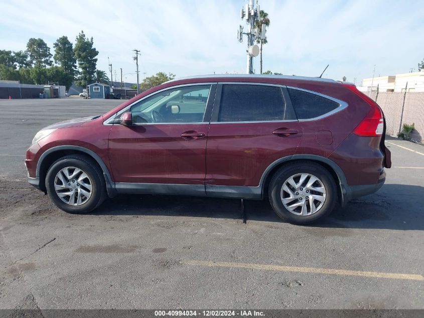 VIN 2HKRM3H78FH542201 2015 Honda CR-V, Ex-L no.14