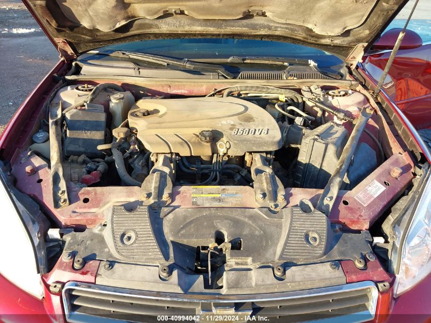 2008 Chevrolet Impala VIN: 2G1WU58K081362162 Lot: 40994042