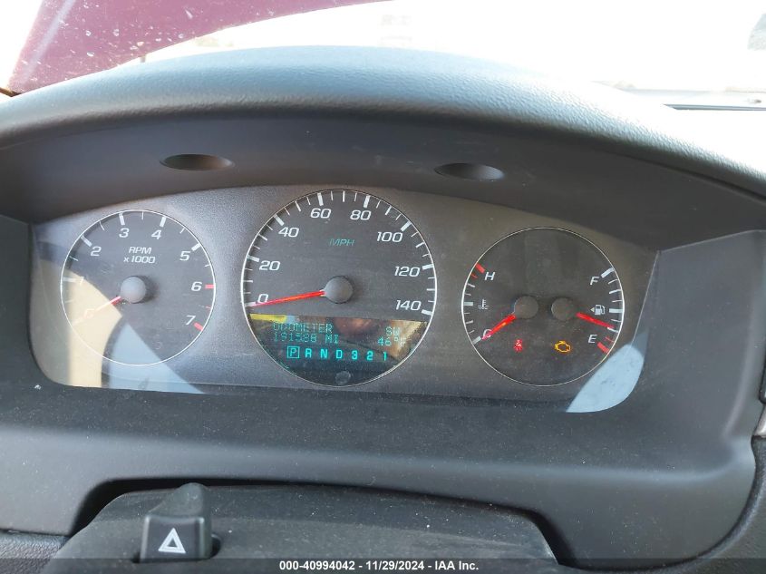 2008 Chevrolet Impala VIN: 2G1WU58K081362162 Lot: 40994042