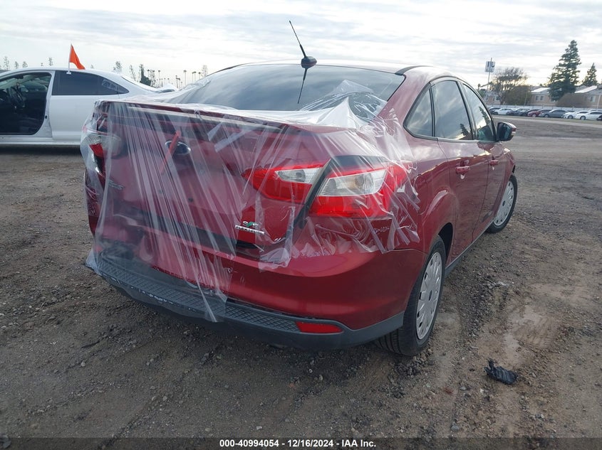 Vin: 1fadp3f26el375345, lot: 41483937, ford focus se 20144