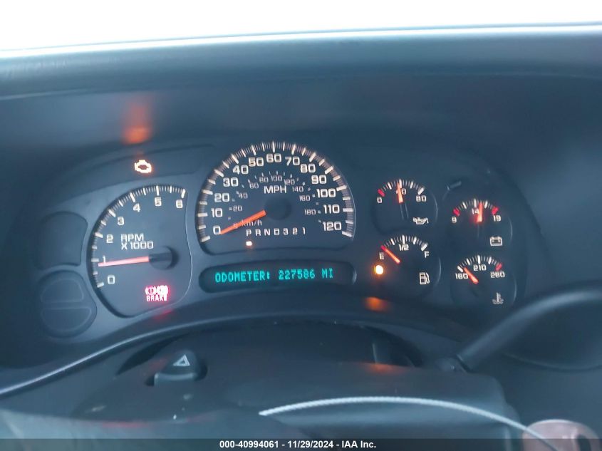 2006 Chevrolet Avalanche 1500 Ls VIN: 3GNEC12Z46G242302 Lot: 40994061