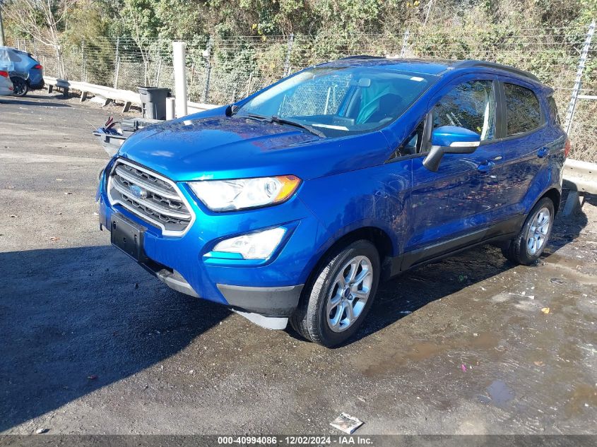 VIN MAJ3P1TE1JC158441 2018 Ford Ecosport, SE no.2