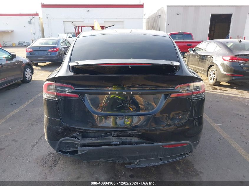 2016 Tesla Model X 60D/70D/75D/90D/P100D VIN: 5YJXCBE2XGF023938 Lot: 40994165