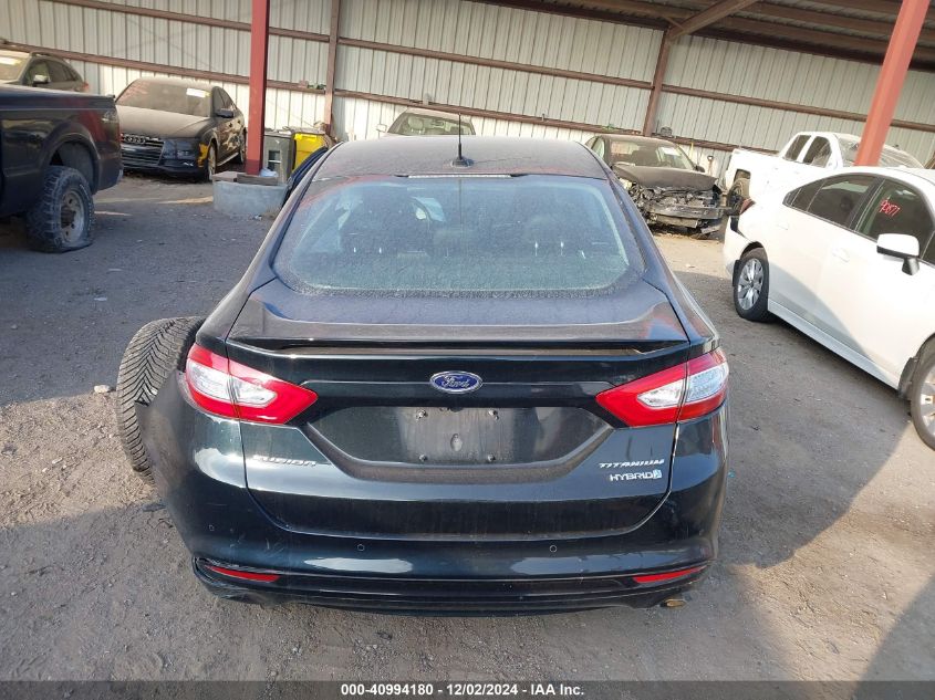 VIN 3FA6P0RU7ER391284 2014 Ford Fusion, Hybrid Tita... no.16