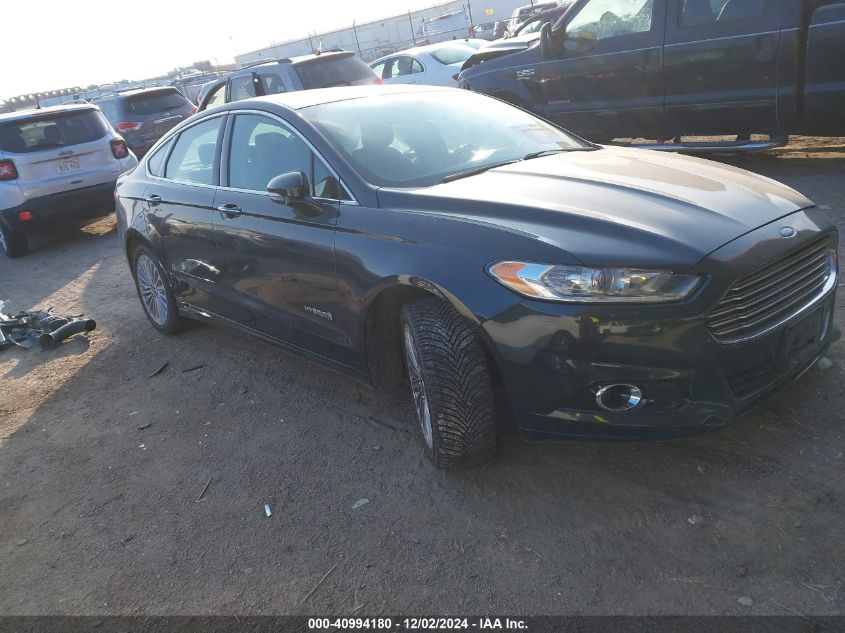 VIN 3FA6P0RU7ER391284 2014 Ford Fusion, Hybrid Tita... no.1