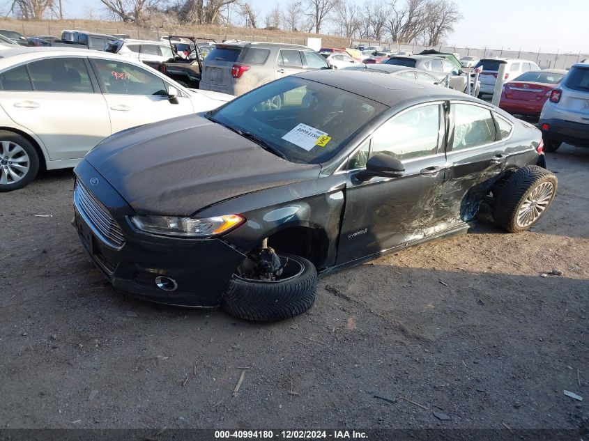 VIN 3FA6P0RU7ER391284 2014 Ford Fusion, Hybrid Tita... no.2