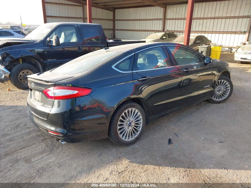 VIN 3FA6P0RU7ER391284 2014 Ford Fusion, Hybrid Tita... no.4