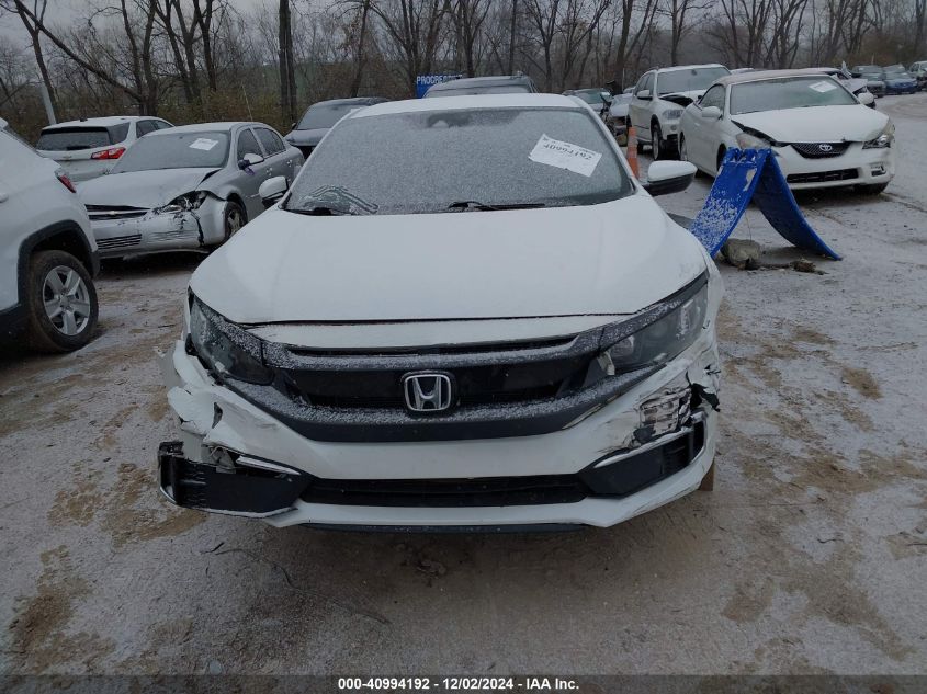 2020 Honda Civic Lx VIN: 2HGFC2F65LH526280 Lot: 40994192