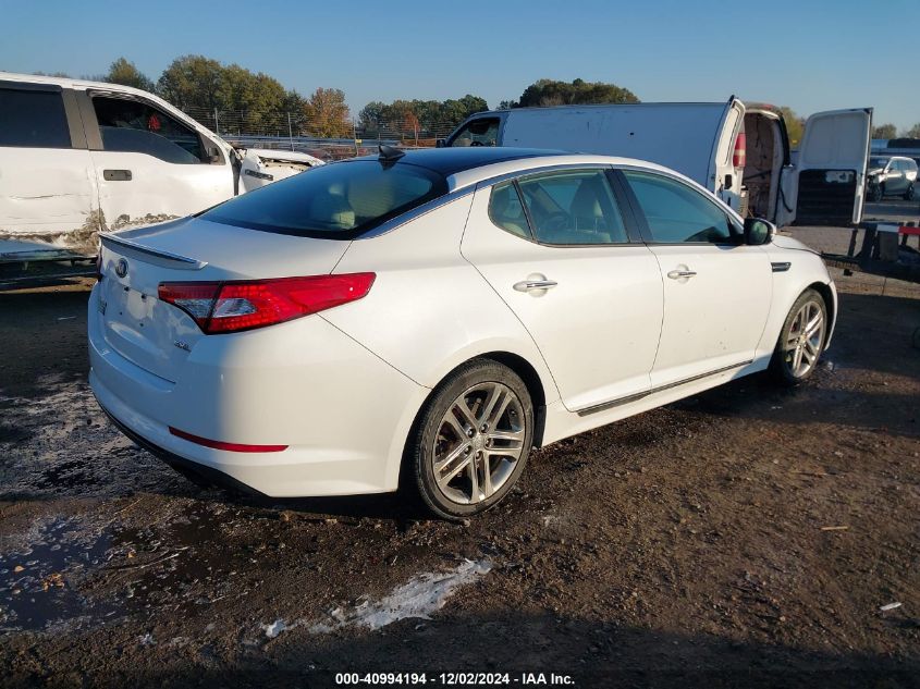 VIN 5XXGR4A64DG221569 2013 KIA Optima, SX no.4