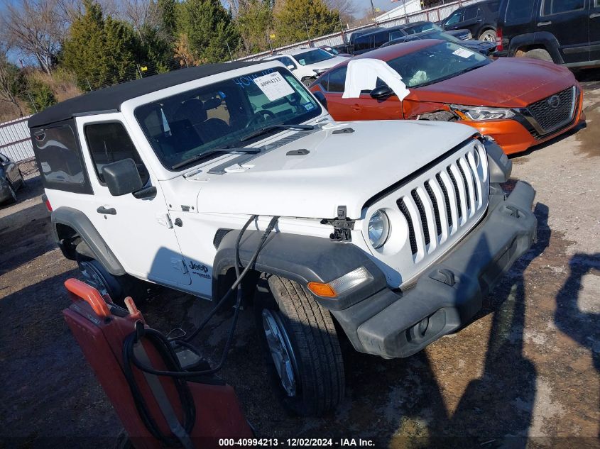 2020 Jeep Wrangler Sport S 4X4 VIN: 1C4GJXAGXLW233370 Lot: 40994213