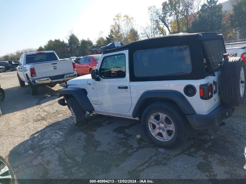 2020 Jeep Wrangler Sport S 4X4 VIN: 1C4GJXAGXLW233370 Lot: 40994213