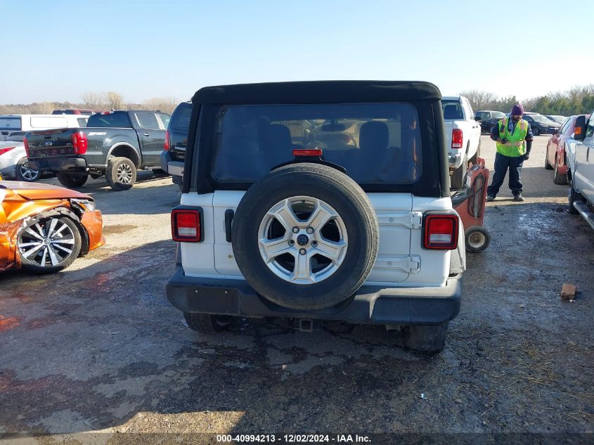 2020 Jeep Wrangler Sport S 4X4 VIN: 1C4GJXAGXLW233370 Lot: 40994213