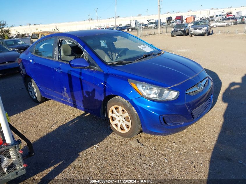 VIN KMHCT4AE3DU415801 2013 HYUNDAI ACCENT no.1