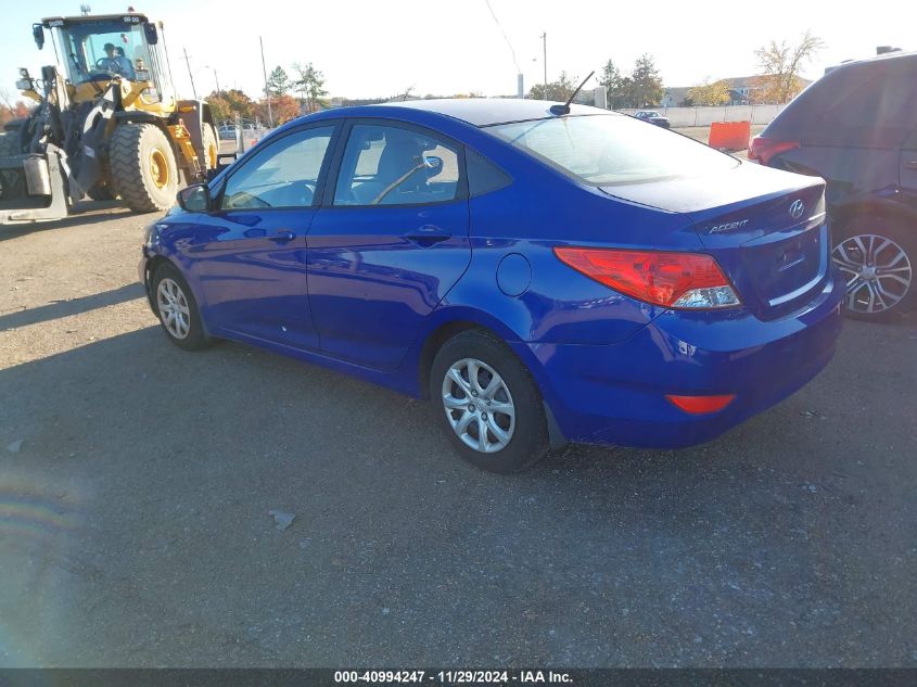 VIN KMHCT4AE3DU415801 2013 HYUNDAI ACCENT no.3