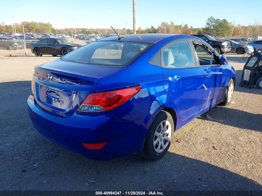 VIN KMHCT4AE3DU415801 2013 HYUNDAI ACCENT no.4