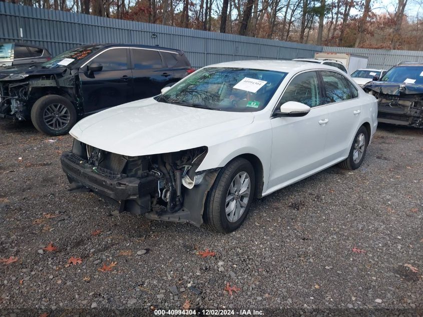 VIN 1VWAT7A39HC014774 2017 Volkswagen Passat, 1.8T S no.2