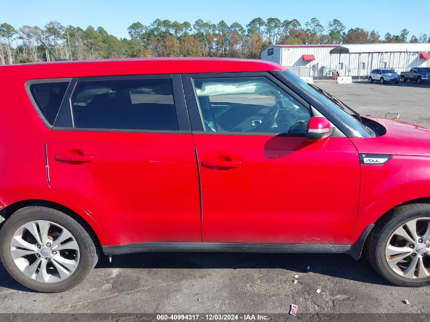 2014 Kia Soul + VIN: KNDJP3A51E7732518 Lot: 40994317