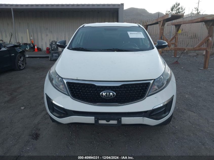 2015 Kia Sportage Lx VIN: KNDPB3AC0F7738416 Lot: 40994331