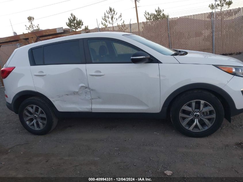 2015 Kia Sportage Lx VIN: KNDPB3AC0F7738416 Lot: 40994331