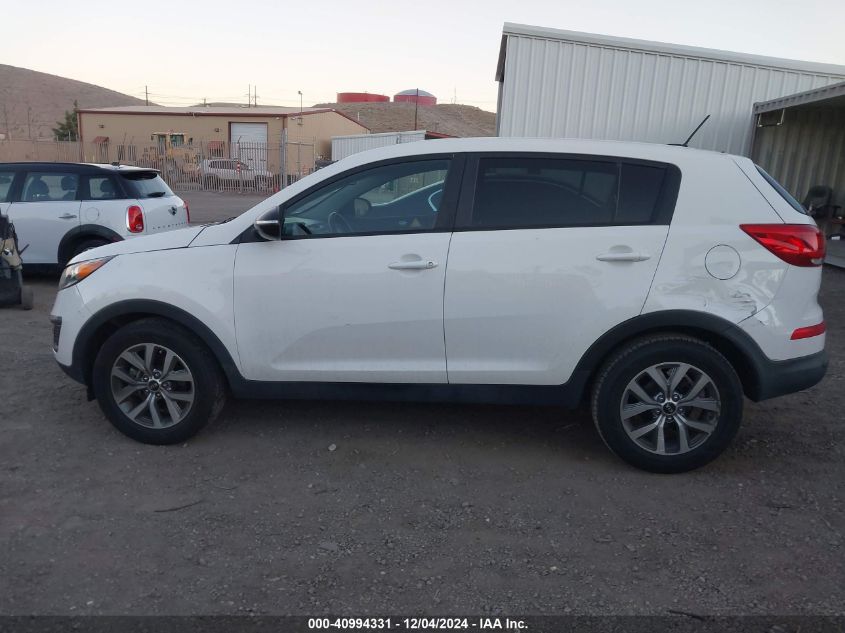 2015 Kia Sportage Lx VIN: KNDPB3AC0F7738416 Lot: 40994331