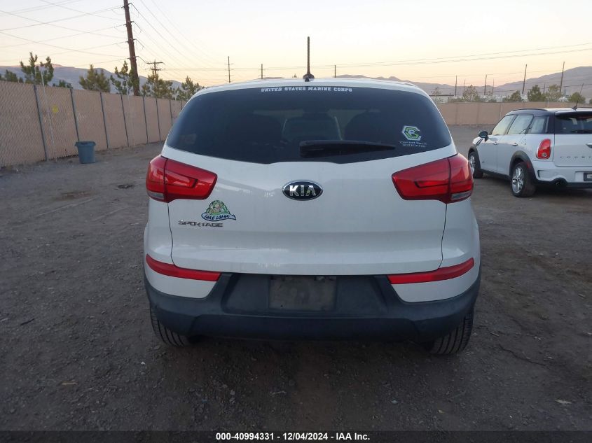 2015 Kia Sportage Lx VIN: KNDPB3AC0F7738416 Lot: 40994331