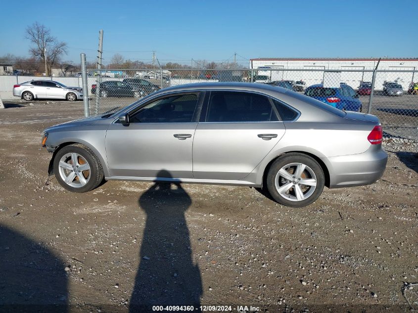 VIN 1VWBP7A32DC109146 2013 Volkswagen Passat, 2.5L Se no.15