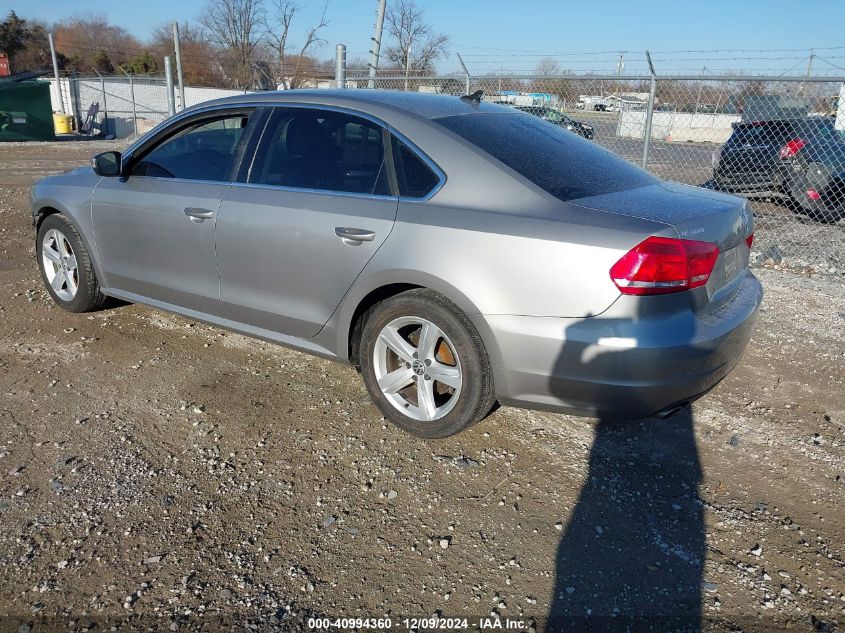 VIN 1VWBP7A32DC109146 2013 Volkswagen Passat, 2.5L Se no.3