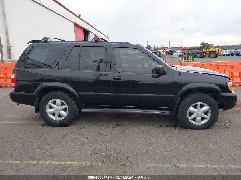 2001 Nissan Pathfinder Le VIN: JN8DR07Y51W509510 Lot: 40994474