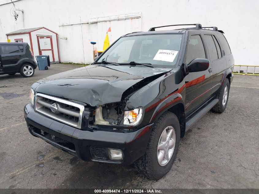 2001 Nissan Pathfinder Le VIN: JN8DR07Y51W509510 Lot: 40994474