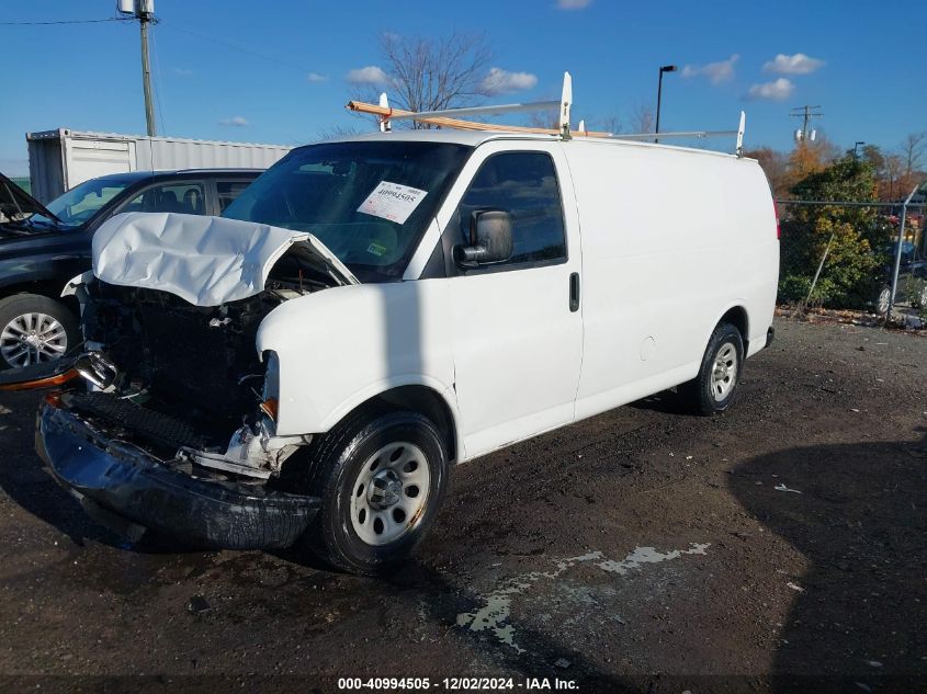 VIN 1GCSGAFX9E1107757 2014 CHEVROLET EXPRESS 1500 no.2