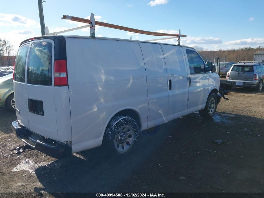 VIN 1GCSGAFX9E1107757 2014 CHEVROLET EXPRESS 1500 no.4