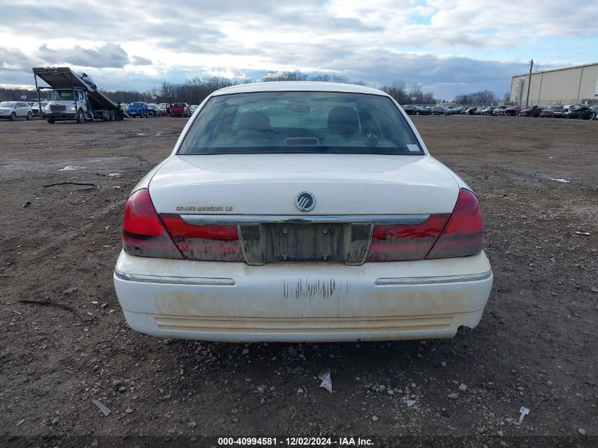 2004 Mercury Grand Marquis Ls VIN: 2MEFM75W04X632457 Lot: 40994581