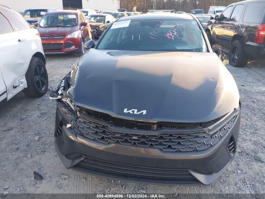 2022 Kia K5 Lxs VIN: 5XXG14J29NG110120 Lot: 40994596