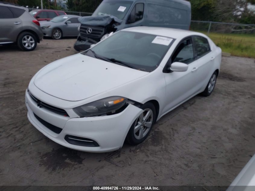 VIN 1C3CDFBB1GD591501 2016 Dodge Dart, Sxt no.2