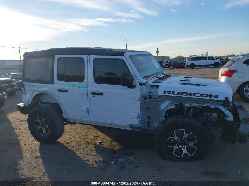 2022 Jeep Wrangler Unlimited Rubicon 4X4 VIN: 1C4HJXFN4NW123803 Lot: 40994742