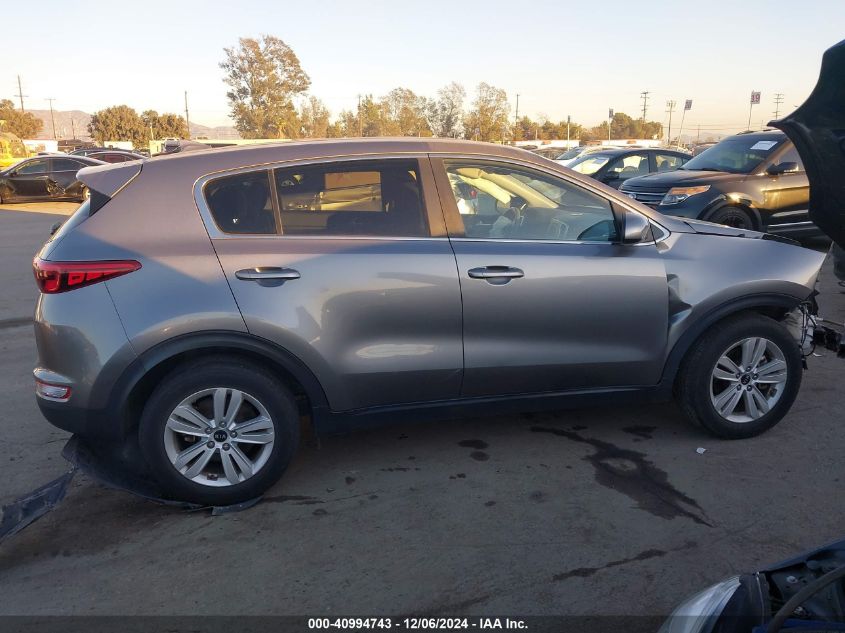2018 Kia Sportage Lx VIN: KNDPM3AC1JT336754 Lot: 40994743
